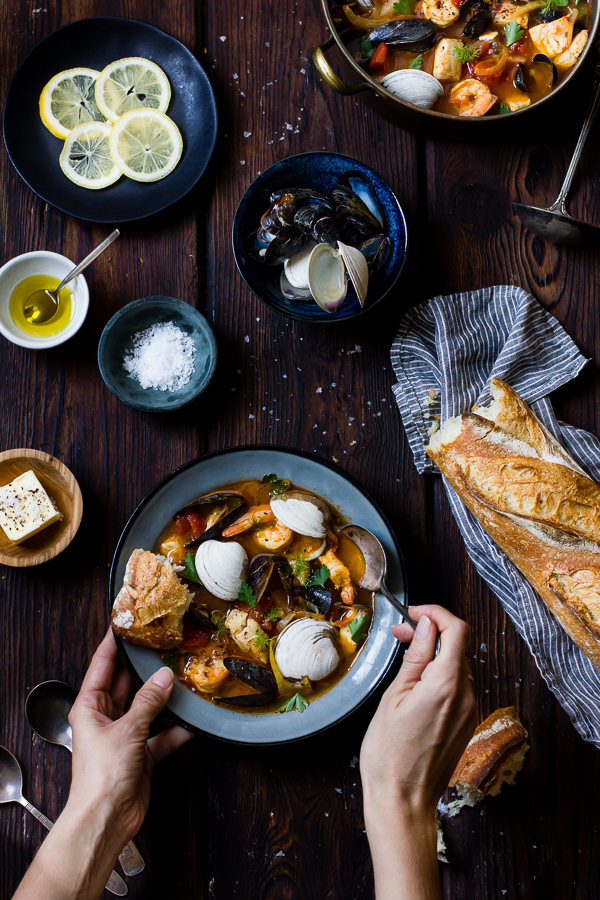 Cioppino with Fennel and Saffron {A Collaboration} The Bojon Gourmet Bloglovin’